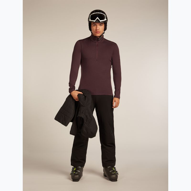 Felpa termica da uomo icebreaker 260 Tech LS Half Zip java 8