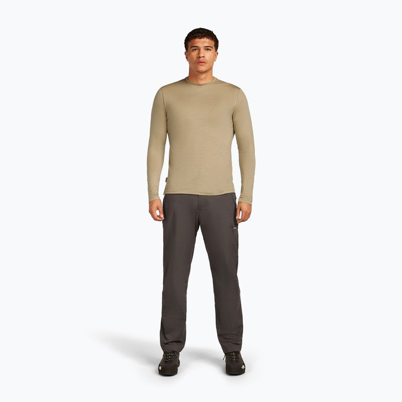 Maglia a maniche lunghe da trekking uomo icebreaker Merino 125 Cool-Lite Sphere III Tee flagstone 2