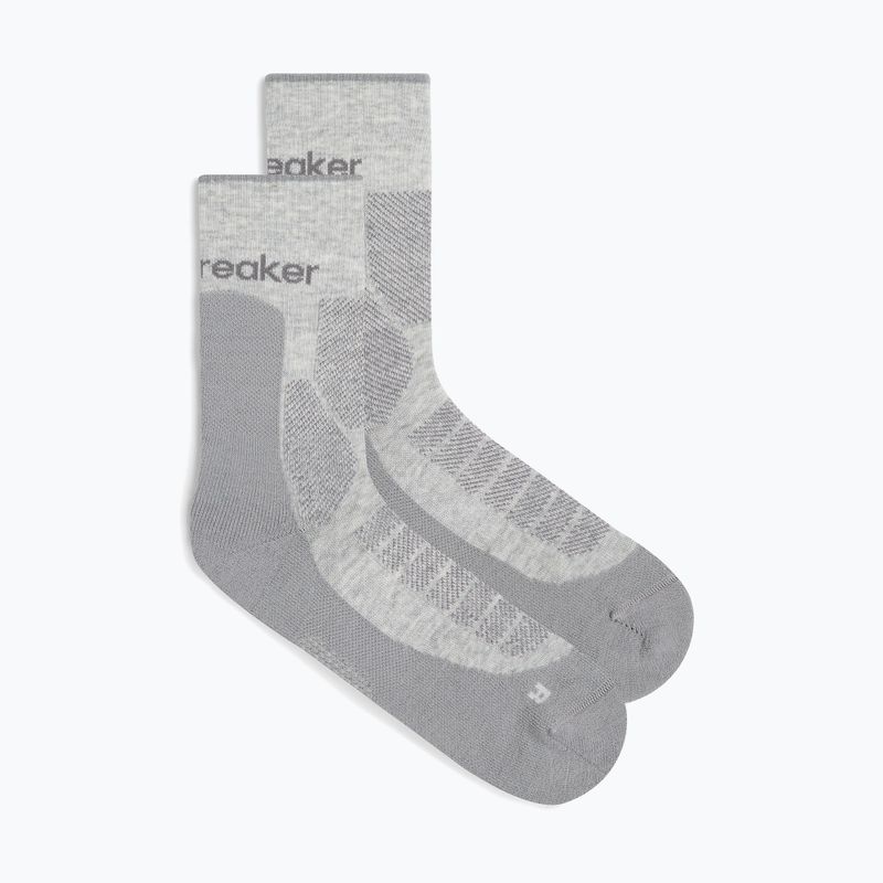 Calze da uomo icebreaker Merino Hike+ Heavy Crew blizzard heather/alloy 2