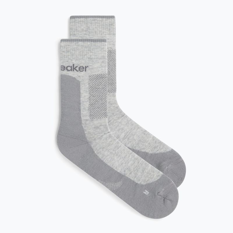 Calze Icebreaker Merino Hike+ Medium Crew Uomo blizzard heather/alloy 2