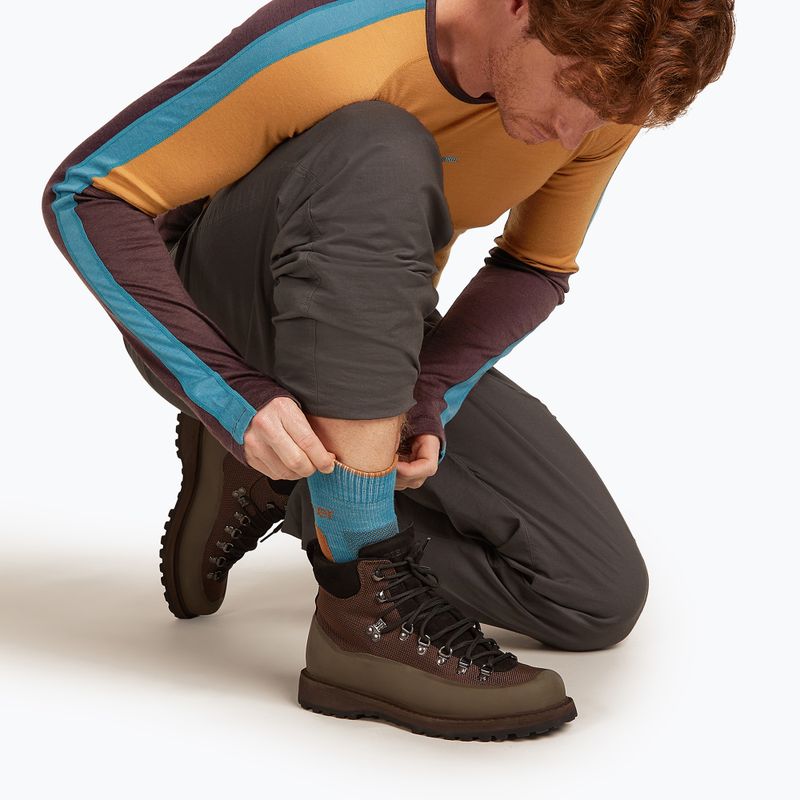 Calzini Icebreaker da uomo Merino Hike+ Medium Crew topaz/trail 5