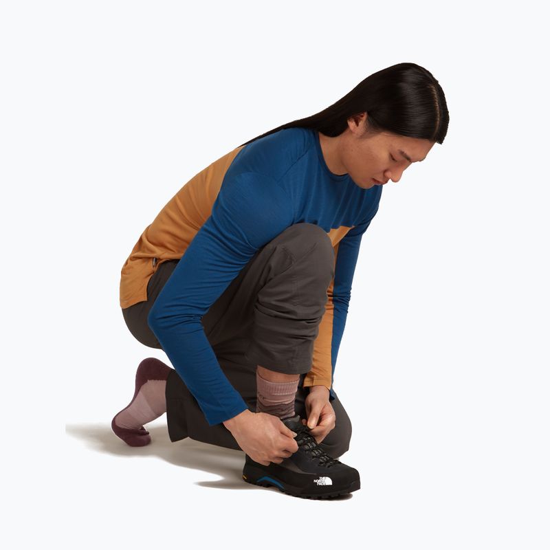 Calze da uomo icebreaker Merino Hike+ Medium Crew Across the Peaks summit/java/obsidian 5