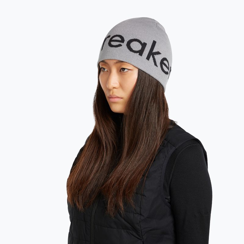 Cappello invernale icebreaker Merino Icebreaker Beanie alloy/black 7