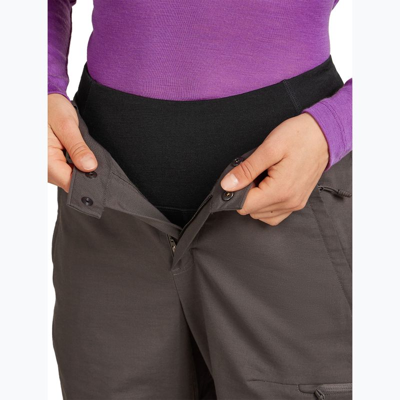 Leggings termici da donna icebreaker Merino 200 Oasis High Rise neri 5