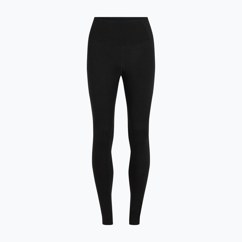 Pantaloni termici da donna icebreaker Merino 200 Oasis High Rise black 6