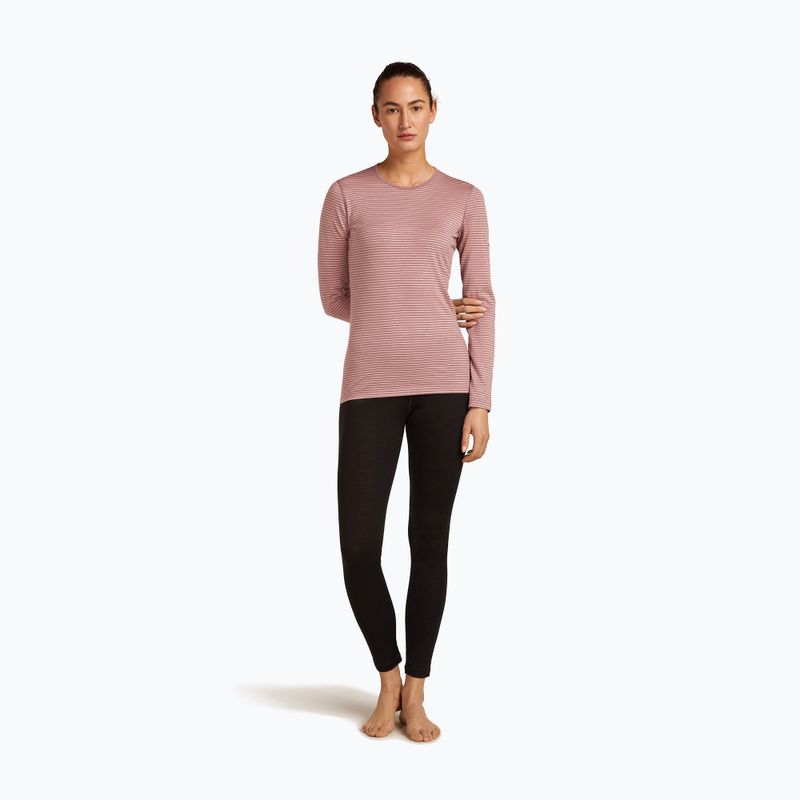 Maglia termica da donna icebreaker 200 Oasis Crewe summit/blush/s 2