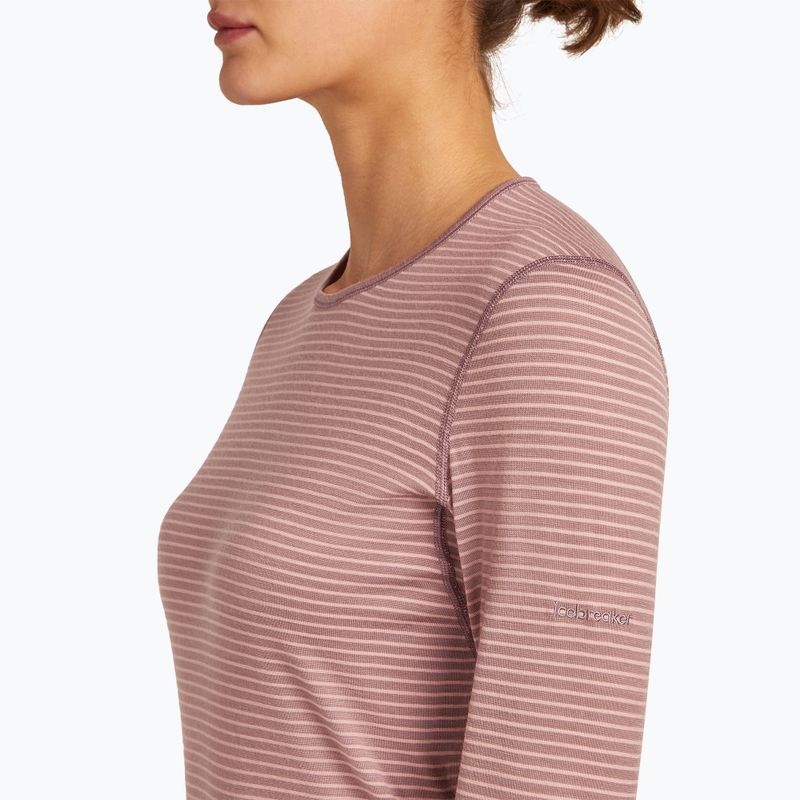 Maglia termica da donna icebreaker 200 Oasis Crewe summit/blush/s 5