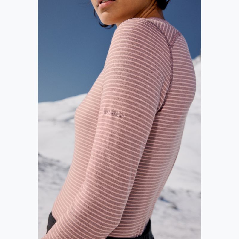 Maglia termica da donna icebreaker 200 Oasis Crewe summit/blush/s 14