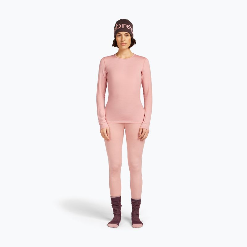 Maglia termica a maniche lunghe da donna icebreaker 260 Tech Crewe blush 4