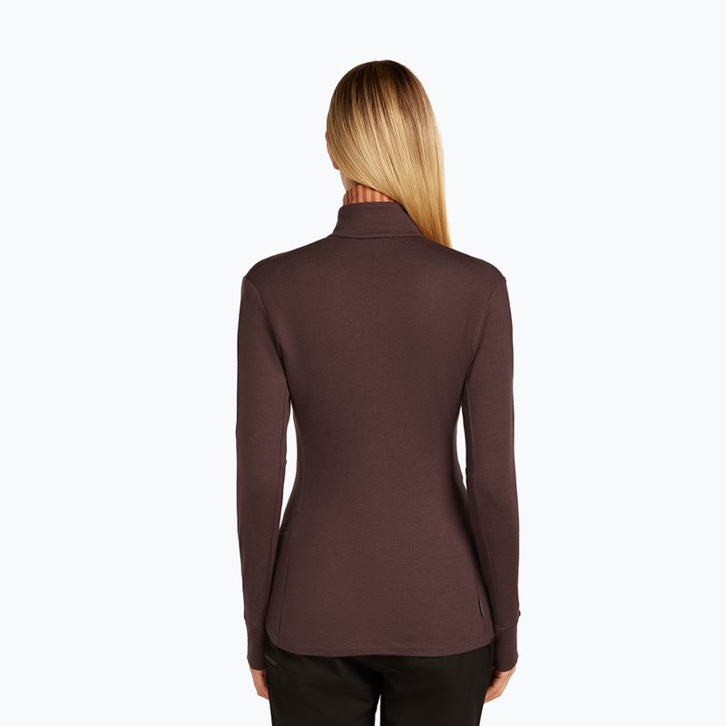 Felpa Icebreaker donna Merino 260 Quantum Zip java 3