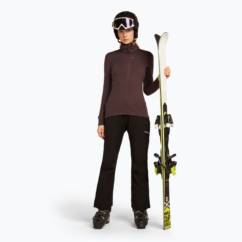 Felpa Icebreaker donna Merino 260 Quantum Zip java 4