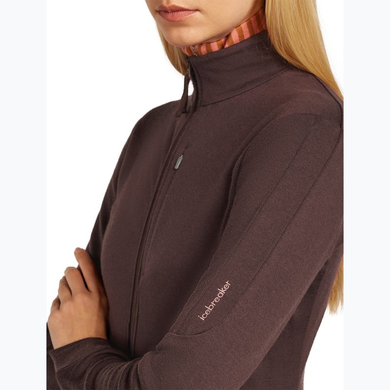 Felpa Icebreaker donna Merino 260 Quantum Zip java 6