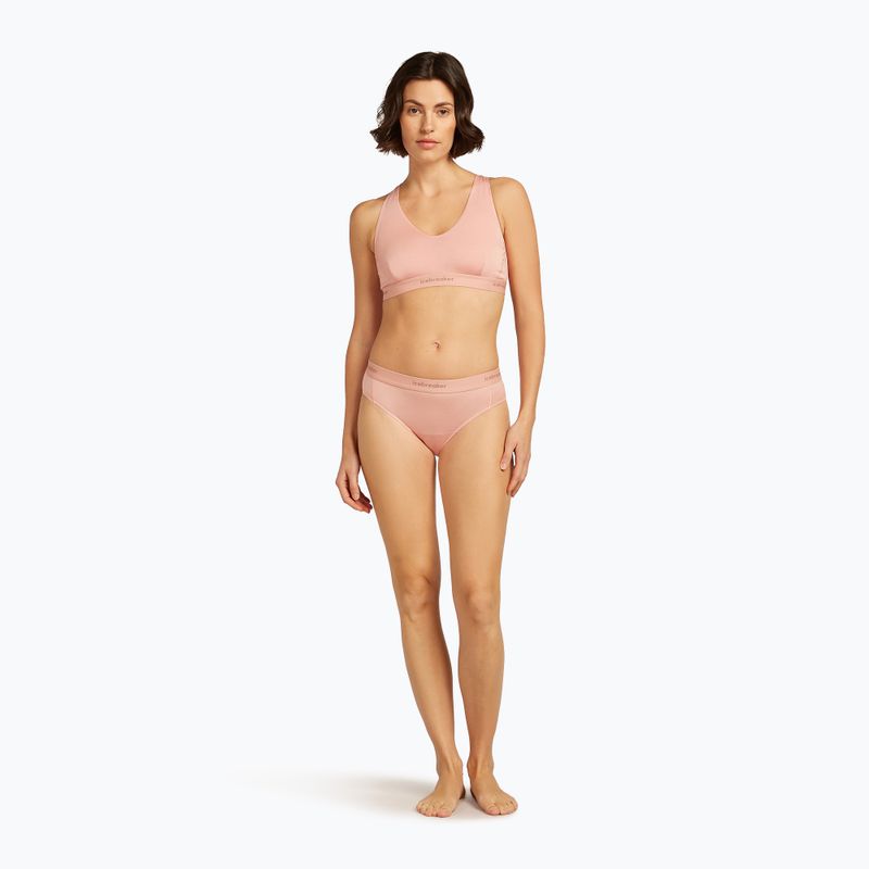 Reggiseno termico Icebreaker Merino 125 Cool-Lite Sprite Racerback blush 3
