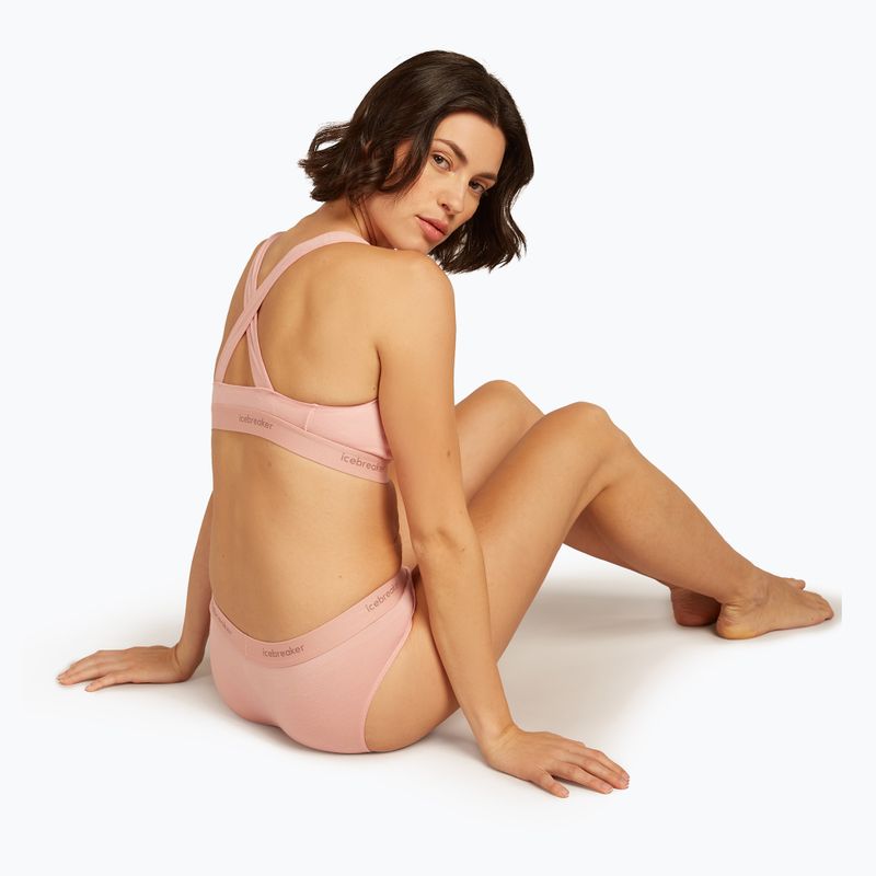 Reggiseno termico Icebreaker Merino 125 Cool-Lite Sprite Racerback blush 8