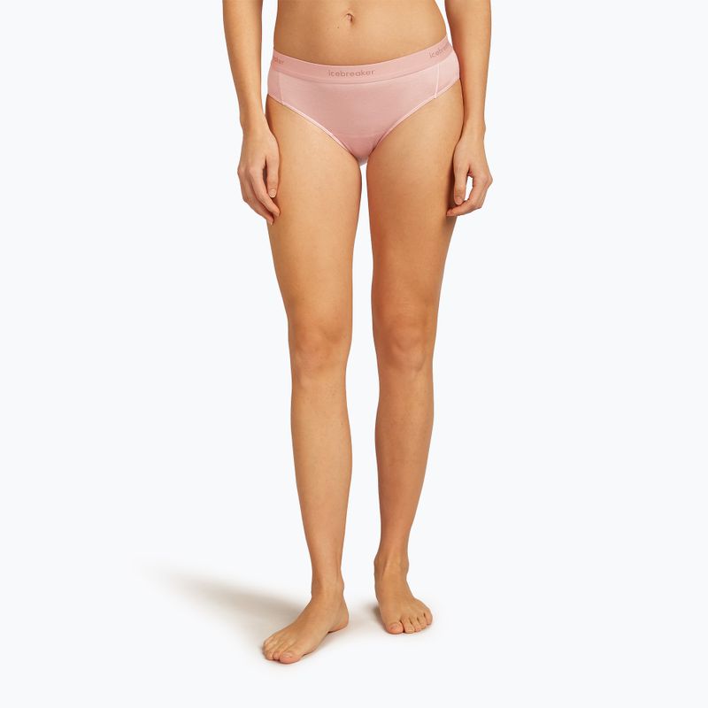 Icebreaker slip termici donna Merino 125 Cool-Lite Sprite Hipster blush 2