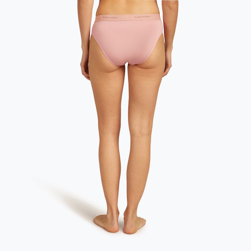 Icebreaker slip termici donna Merino 125 Cool-Lite Sprite Hipster blush 4