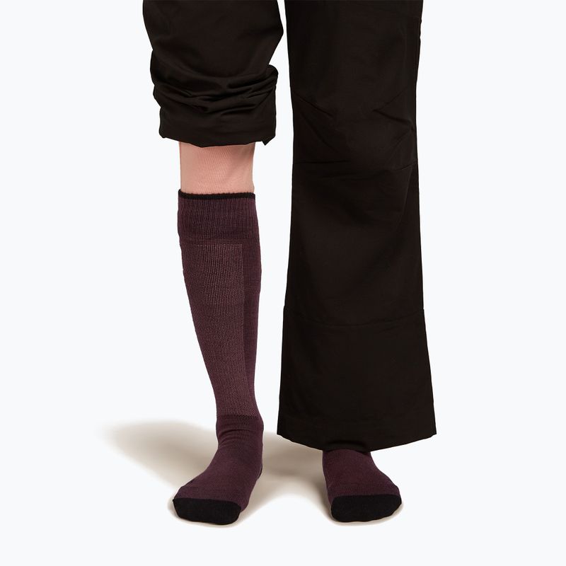 Calze da sci donna Icebreaker Merino Ski+ Light OTC java/black/summit 3