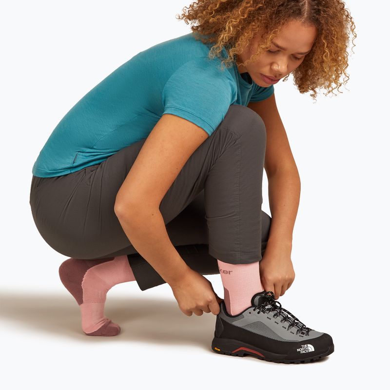 Calze Icebreaker da donna Merino Hike+ Light Crew blush/summit 6