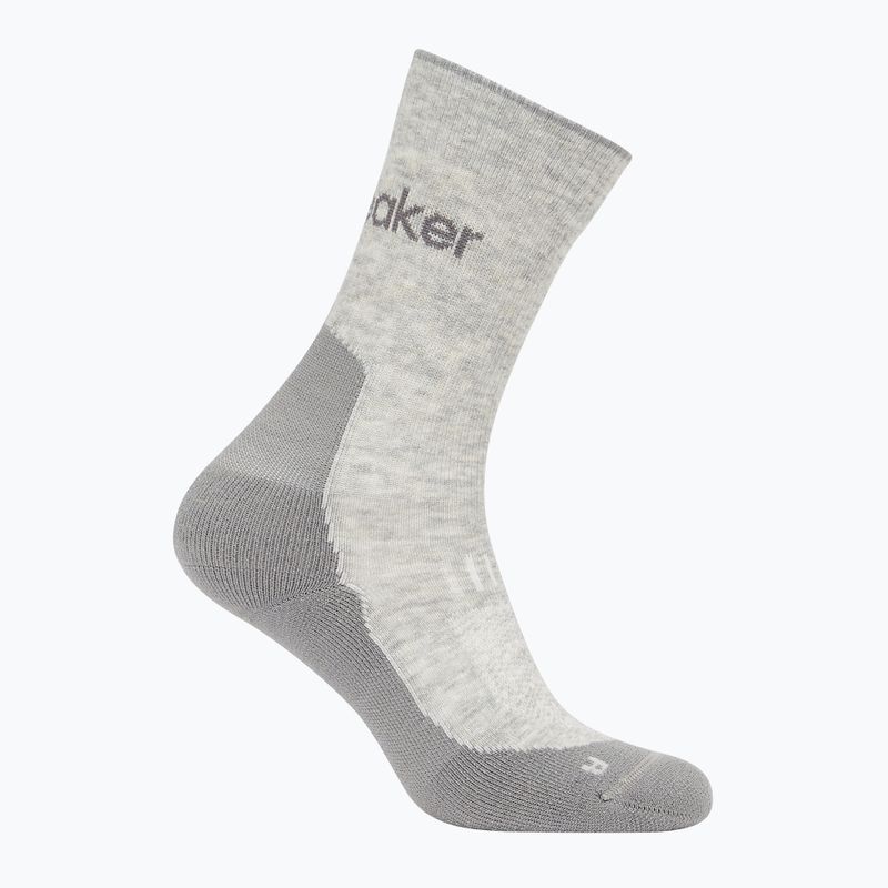 Calze Icebreaker donna Merino Hike+ Light Crew blizzard heather/alloy