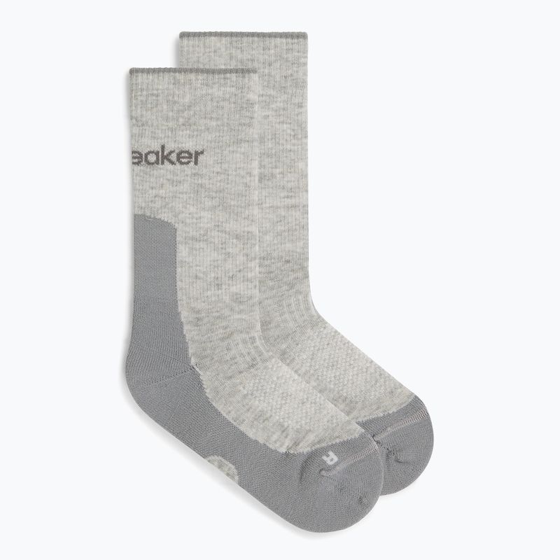 Calze Icebreaker donna Merino Hike+ Light Crew blizzard heather/alloy 2