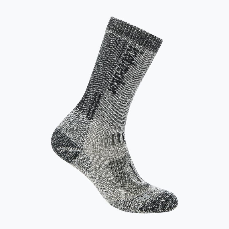 Calze da donna Icebreaker Merino Hike+ Mountaineer Mid Calf jet heather/black 2