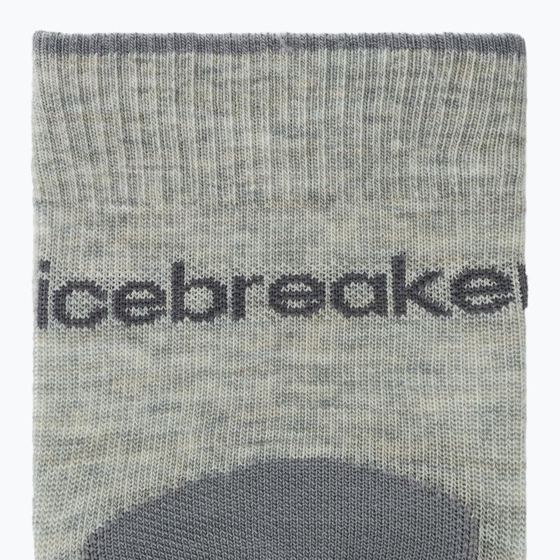 Calze da donna icebreaker Merino Hike+ Light Crew 2 pairs blizzar hthr/alloy 3