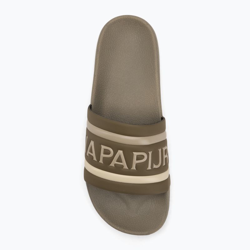 Napapijri infradito uomo NP0A4IQV oliva scura 2 5