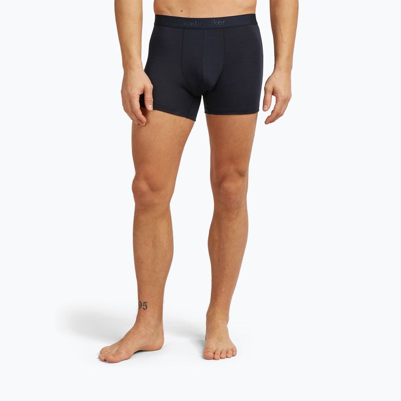 Boxer termici da uomo Icebreaker Merino 125 Cool-Lite Anatomica midnight navy 2
