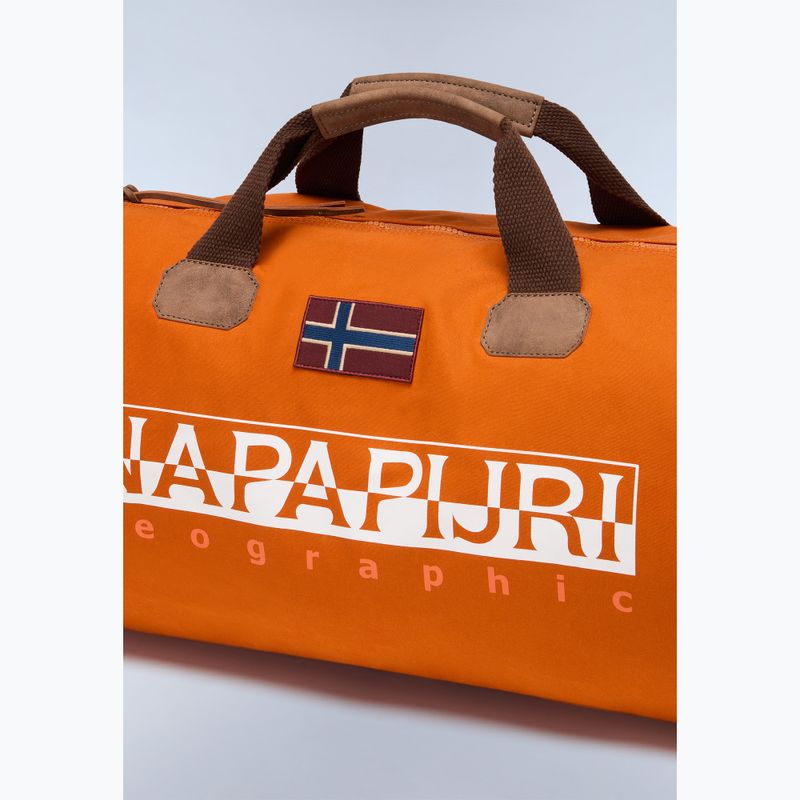 Borsa da viaggio Napapijri Bering 3 48 l arancione zucca 5