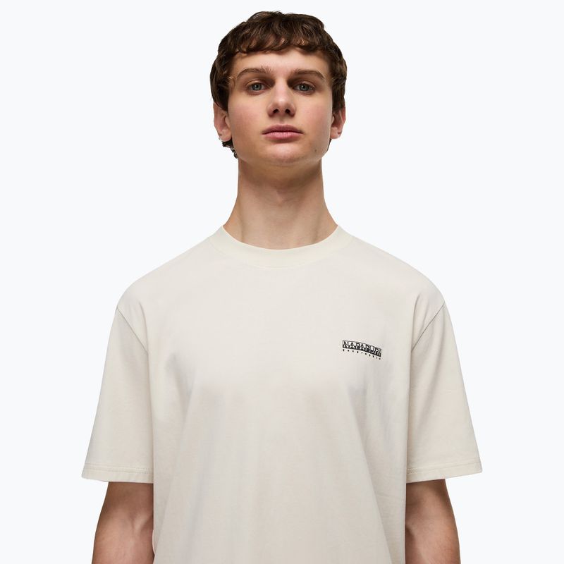T-shirt uomo Napapijri S-Small Box beige dimity 3