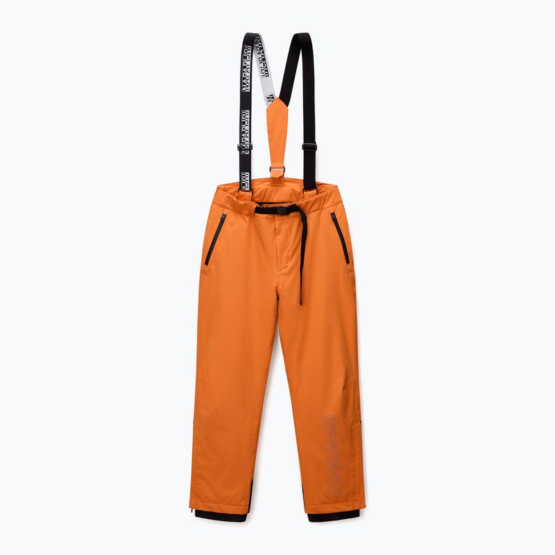Pantaloni Napapijri N-Arver arancione da uomo in zucca 5