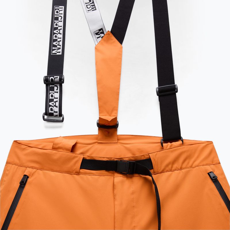 Pantaloni Napapijri N-Arver arancione da uomo in zucca 6