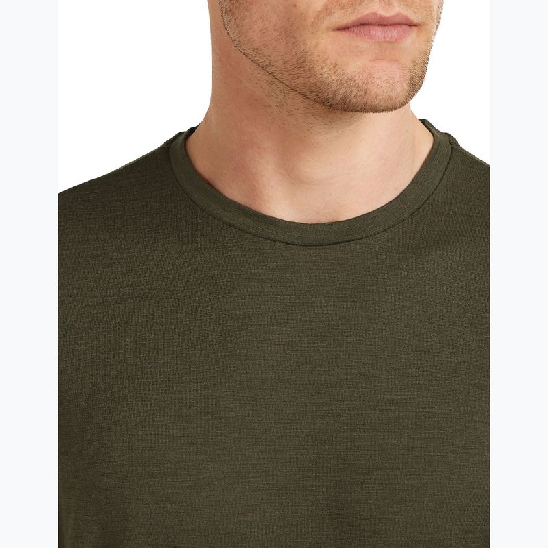 Maglietta trekking da uomo icebreaker Merino 150 Tech Lite III dark loden 5