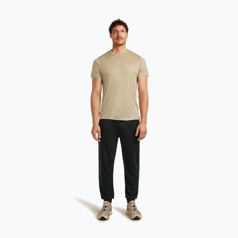 Maglietta da uomo icebreaker Merino 150 Tech Lite Peaceful Pass Tee flagstone 2
