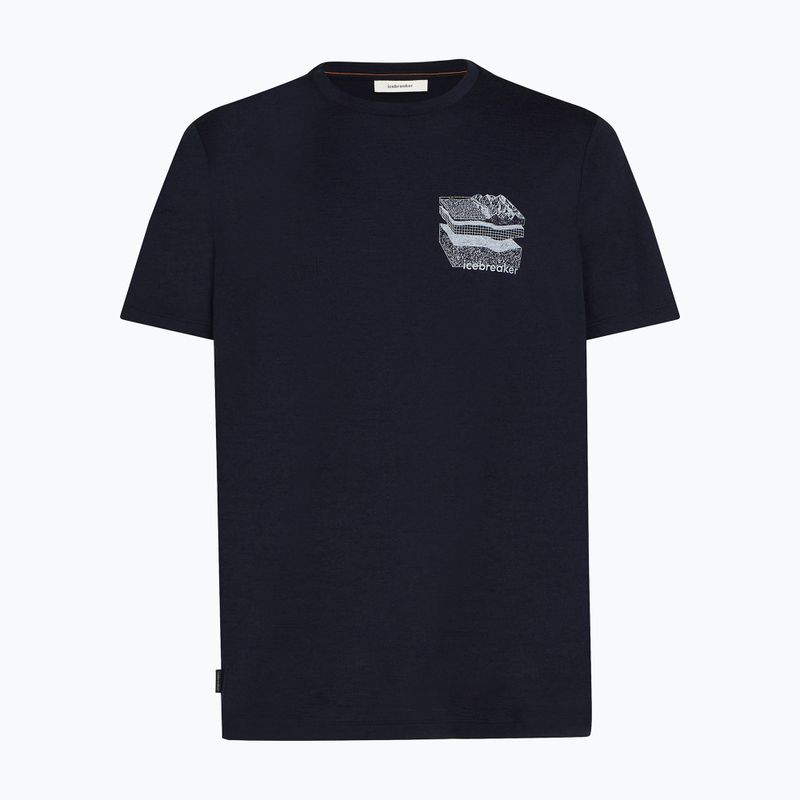 Maglietta da uomo icebreaker Merino 150 Tech Lite Evolving Lay Tee midnight navy 7