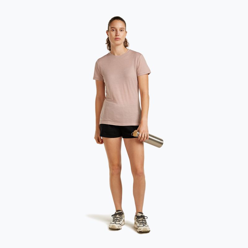 Maglietta da trekking da donna icebreaker Merino 150 Tech Lite III Tee pink quartz 4