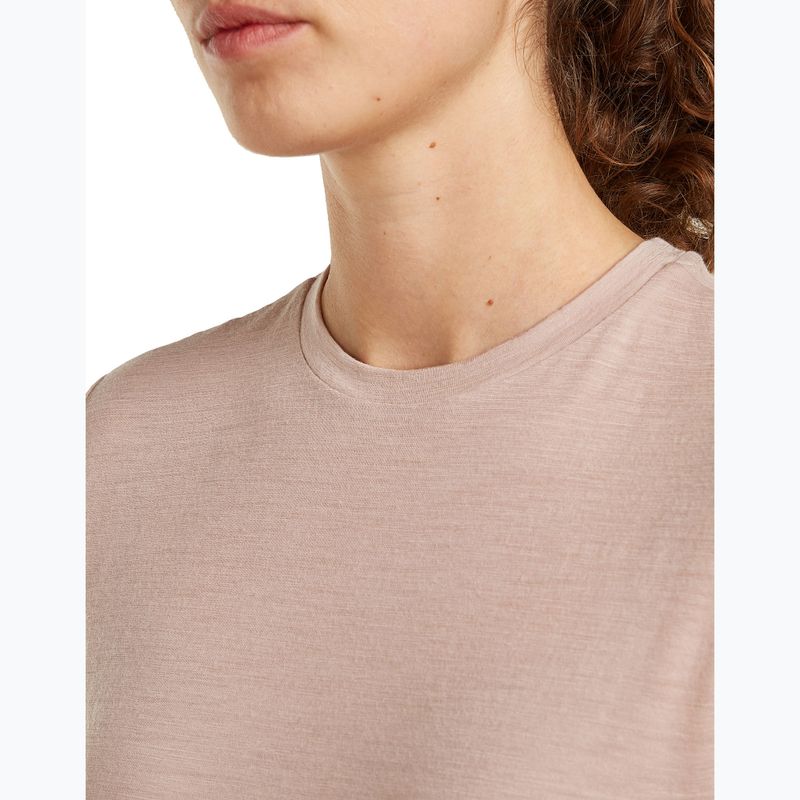 Maglietta da trekking da donna icebreaker Merino 150 Tech Lite III Tee pink quartz 5