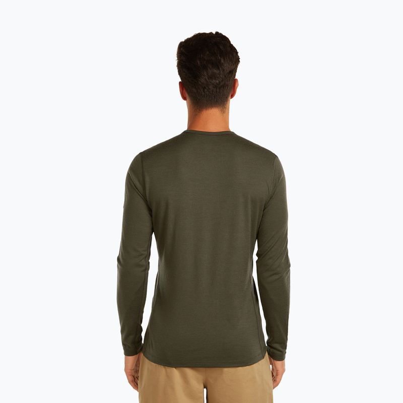 Maglia termica da uomo Icebreaker 200 Oasis Crewe dark loden 3