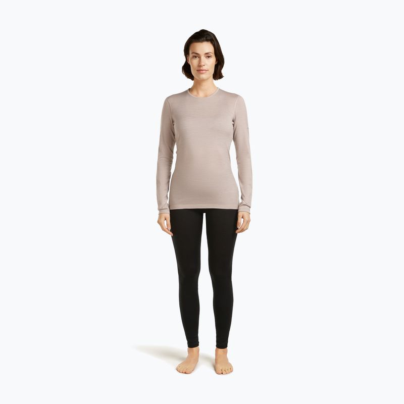 Maglia termica da donna Icebreaker 200 Oasis Crewe pink quartz 2