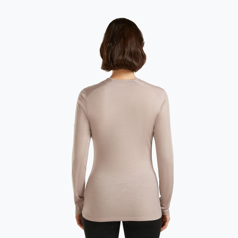 Maglia termica da donna Icebreaker 200 Oasis Crewe pink quartz 3
