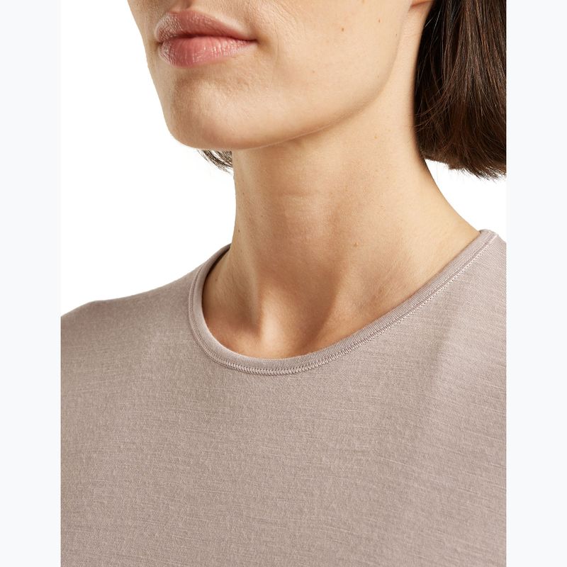 Maglia termica a maniche lunghe da donna Icebreaker 200 Oasis Crewe  pink quartz 5