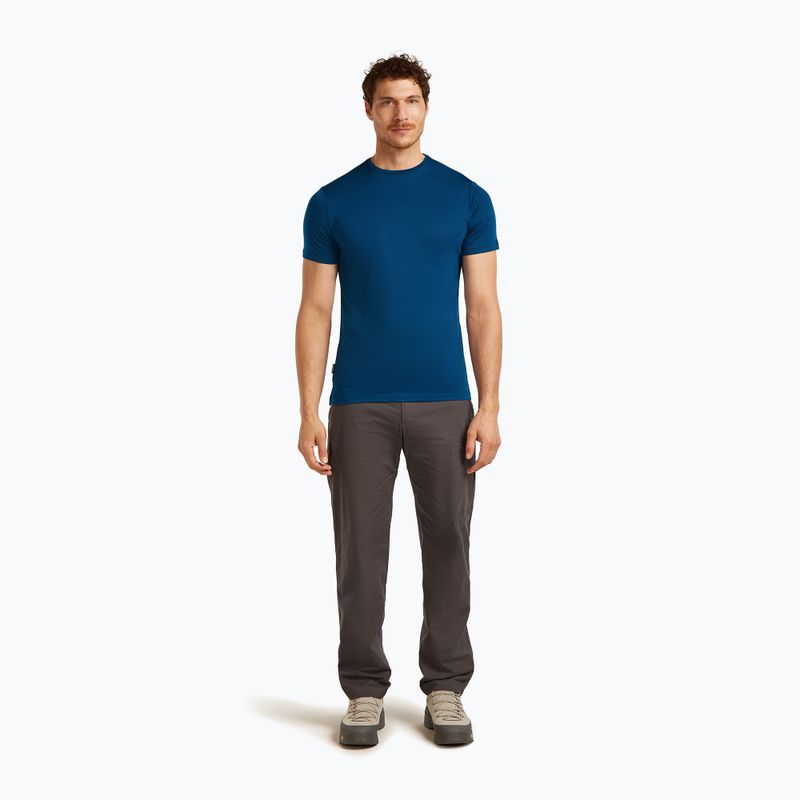 Maglietta trekking da uomo icebreaker Merino 125 Cool-Lite Sphere III Tee atlantis 2