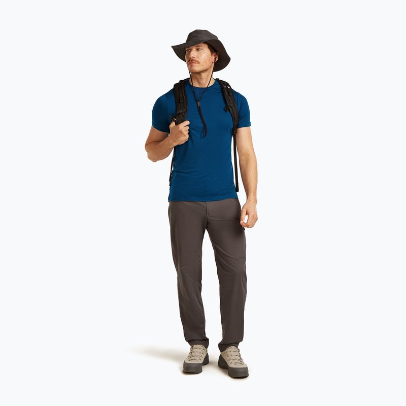 Maglietta trekking da uomo icebreaker Merino 125 Cool-Lite Sphere III Tee atlantis 4