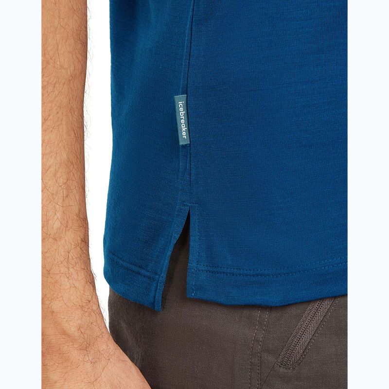 Maglietta trekking da uomo icebreaker Merino 125 Cool-Lite Sphere III Tee atlantis 6