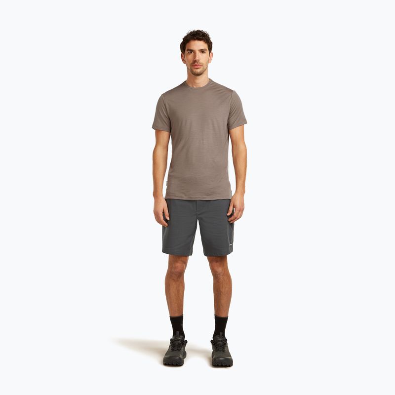 Maglietta trekking da uomo icebreaker Merino 125 Cool-Lite Sphere III Tee porcini 2