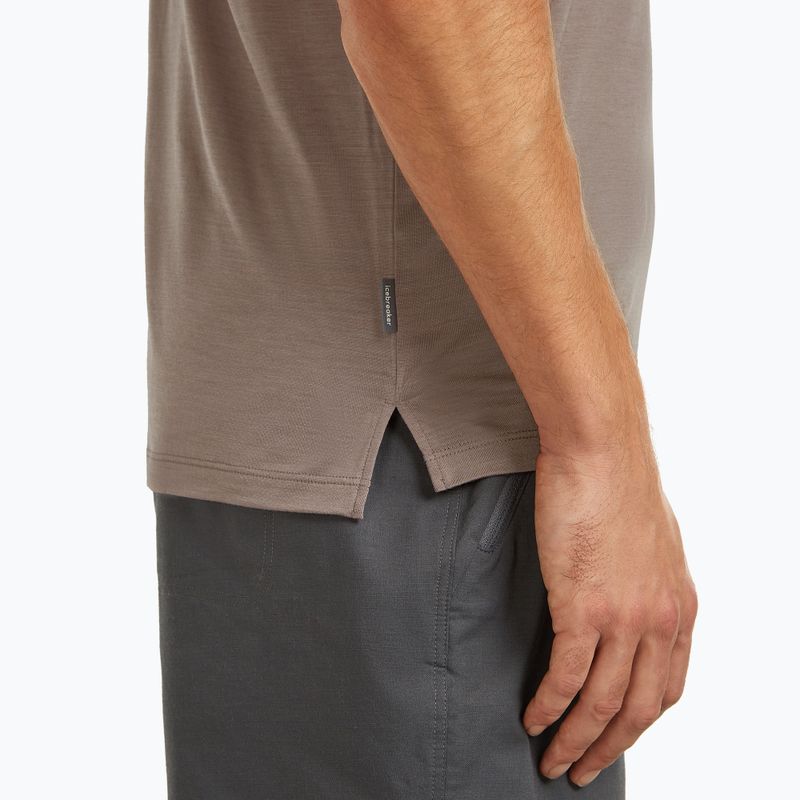 Maglietta trekking da uomo icebreaker Merino 125 Cool-Lite Sphere III Tee porcini 6