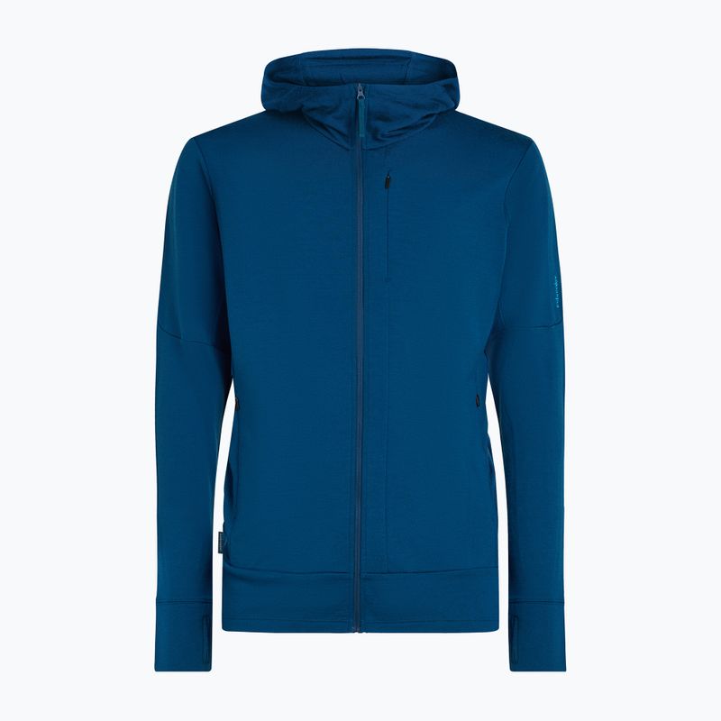 Felpa da uomo icebreaker Merino 260 Quantum IV Zip Hoodie atlantis 10
