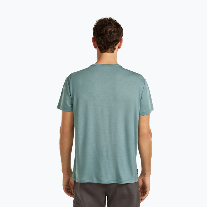 Maglietta da uomo Icebreaker Merino Core Tee blue ash 3
