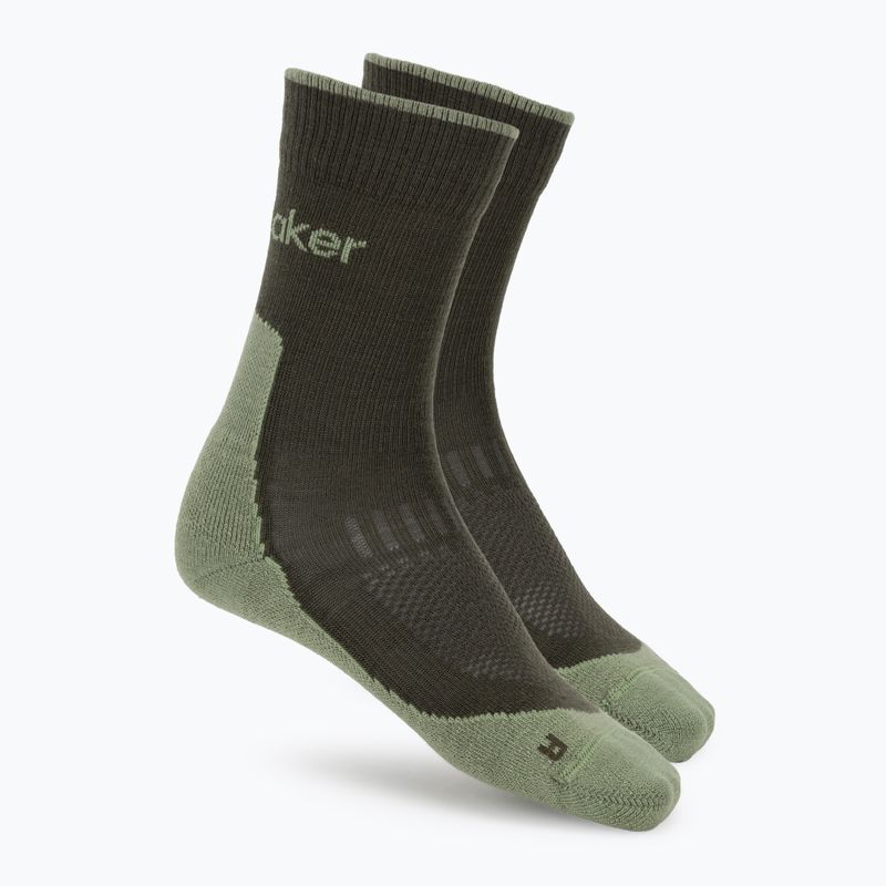 Calzini da uomo icebreaker Merino Hike+ Light Crew dark loden/lichen