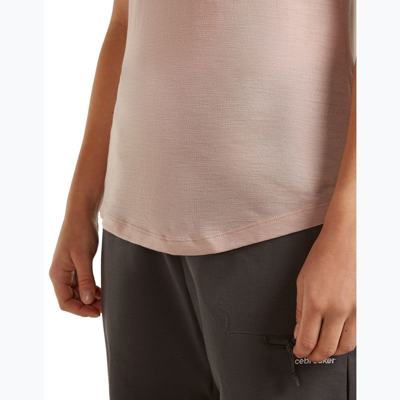 Maglietta da trekking da donna icebreaker Merino 125 Cool-Lite™ Sphere III pink quartz 6